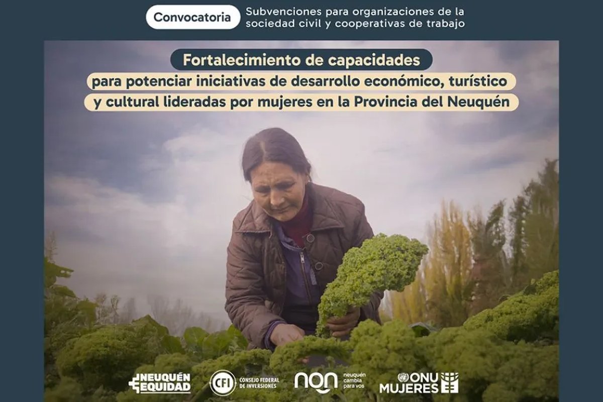 Neuqu&eacute;n: financiar&aacute;n iniciativas de desarrollo econ&oacute;mico, tur&iacute;stico y cultural lideradas por mujeres