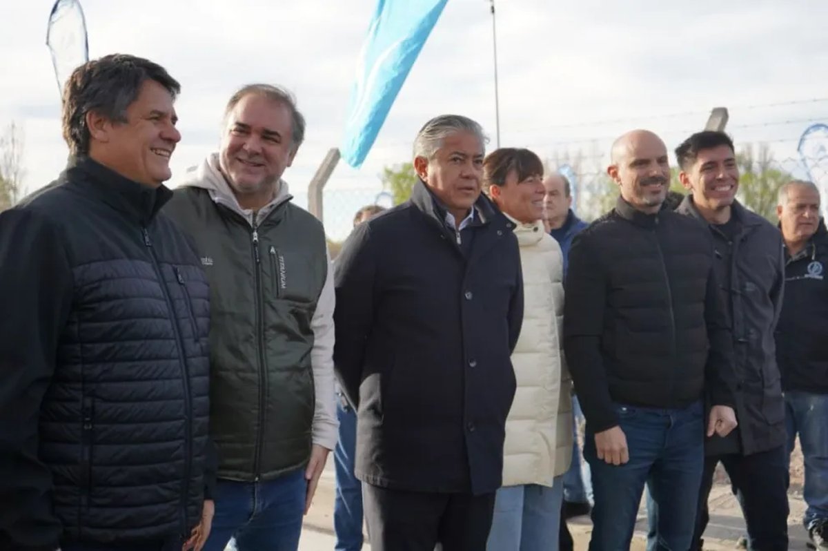Figueroa y Gaido inauguraron un nuevo tramo del Paseo Costero